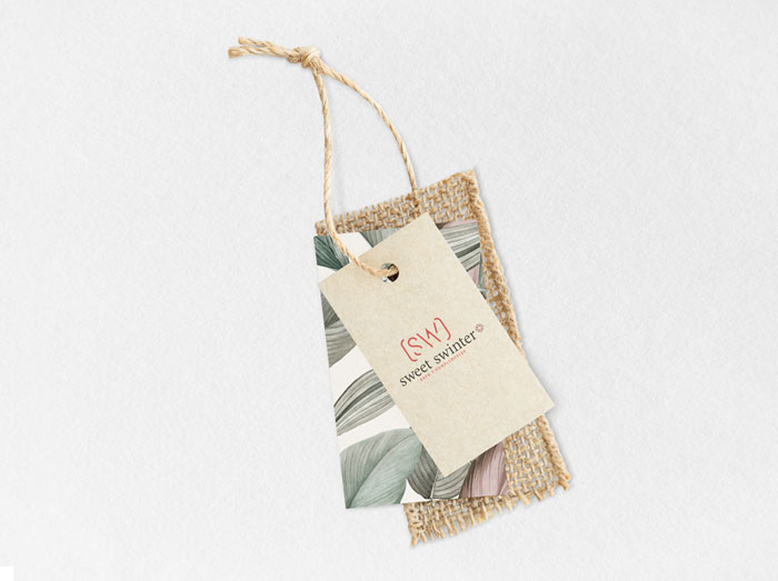 diseño de etiquetas sweet swinter